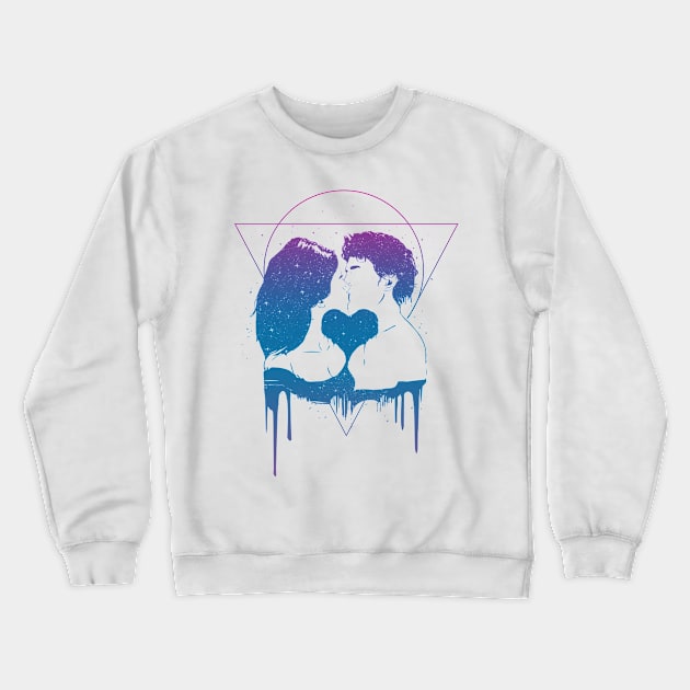 Cosmic love II Crewneck Sweatshirt by soltib